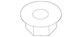 7l2z-19c149-aa Ford Genuine Auxiliary Jack Bezel