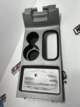 7t43-78045a76-ad33p2 Ford 2007 2008 2009 2010 Edge Center Console Shifter Bezel Cup Holder Sync Oem