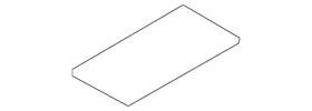 Ford 8a8z-74045g34-aa Genuine Compartment Mat