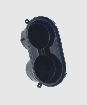 8a8z-7413562-da Ford 2009-2012 Flex Center Console Dual Cup Holder Black Oem