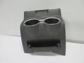 8c34-25045a76 Ford 08-10 F-250 F-350 Super Duty Floor Center Console Gray Cup Holder Trim Oem