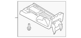 Ford 9h6z-54045a76-fb Genuine Finish Panel
