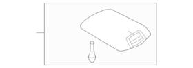 Ford Ae9z-7406024-ba Genuine Console Armrest