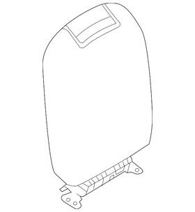 Ford Ag1z-5406024-ba Genuine 2010-2019 Taurus - Armrest