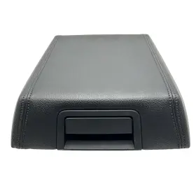 Al1478045g82aa35b8 Ford 2007 - 2014 Expedition Center Console Black Leather Armrest Lid Cover Oem