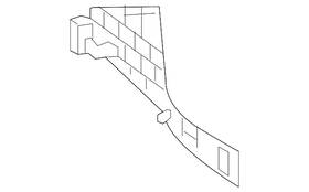 Ford Al3z-1504608-aa Genuine Closure Panel