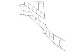 Al3z-1504608-ac Ford Genuine Closure Panel