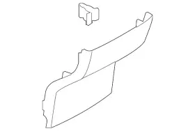 Ba8z-74045e24-bb Ford Genuine Rear Panel Trim