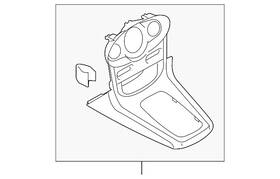 Ford Be8z-5404644-ab Genuine Upper Trim
