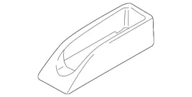 Bk2z-61061a17-aj Ford Genuine Trim Bezel