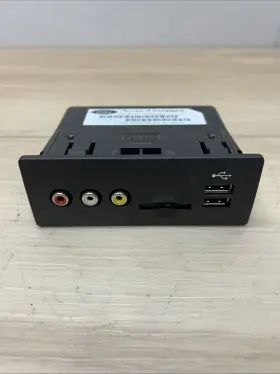 Bt4t14f014ad Ford 2011 2012 2013 2014 Edge Rca Plugs Sd Card Reader Usb Port Center Console