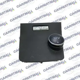 D2bb-19c149-d Ford 2014 Fiesta Sedan Center Console Sync Powered By Microsoft 12v Trim Bezel