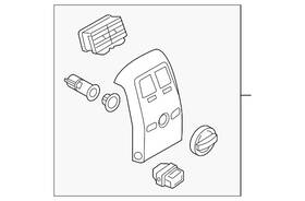 Ford Da5z-54045a36-bb Genuine Rear Trim Panel