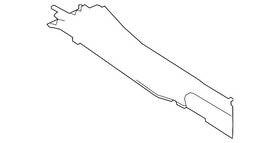 Ford Dg1z-5404608-ac Genuine Upper Panel