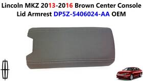 Ford Dp5z-5406024-aa Lincoln Mkz 2013-2016 Brown Center Console Lid Armrest