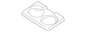 Ds7z-5413562-af Ford Genuine Trim Plate