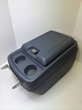 Ford F0tb-18045406-aaw 80-91 F150 F250 F350 Bronco Center Console Blue 007 03 04 26 Oem