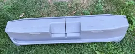 F75b1511a00 Ford 1997/04 F-150 Reg Cab Oem Behind Seat Storage Box Console F75b-1511 Grey