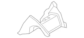 Fa1z-5804324-bf Ford Genuine Upper Trim