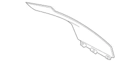 Fa1z-5804609-bb Ford Genuine Upper Molding