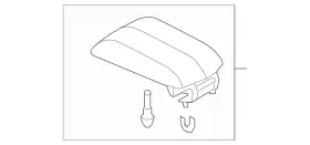 Fe9z-7406024-ae Ford Genuine Armrest Assembly Console