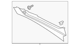 Ford Fp5z-5404609-ag Genuine Side Panel