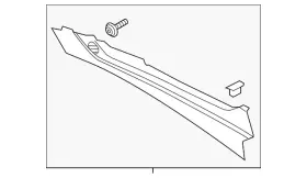 Fp5z-5404609-ag Ford Genuine Side Panel