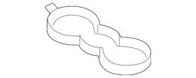 Ford Fp5z-5413562-aa Genuine Cup Holder