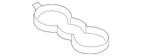 Fp5z-5413562-aa Ford Genuine Cup Holder