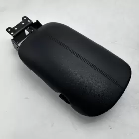 Fr3z-6306024 Ford 2015-2023 Oem Mustang Gt Center Console Armrest Lid Leather Black Stitch