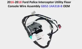 Gb5z-14a318-b Ford 16-18 Police Interceptor Utility Floor Console Wire Assembly