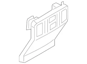 Hc3z-25045e24-cb Ford Genuine Console Trim Panel