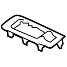 Jj5z-7e391-aa Ford Genuine Bezel