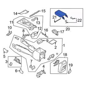 Ford M2dz-7806024-ab Genuine Armrest Door