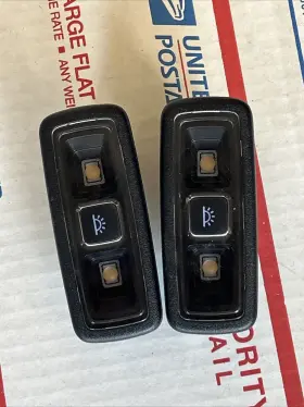 Ml3a-13k767-aa319w Ford 2021 2022 2023 F150 Lariat Roof Interior Dome Lamp Light Clear Lens / Black