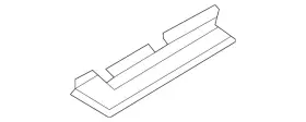 Ml3z-15045g34-bc Ford Genuine Storage Box Mat Ml3z-15045g34-bc Ford Genuine Storage Box Mat