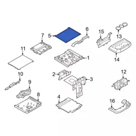 Ml3z-1513562-ac Ford Genuine Console Cup Holder