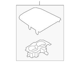 Ford Nl7z-7804567-aa Genuine Top Panel