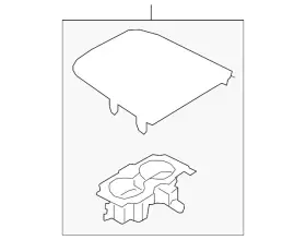 Nl7z-7804567-aa Ford Genuine Top Panel