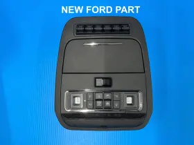 Pl3z-18519a70-gc Ford New 2023-2026 F250 F350 Platinum Roof Overhead Console W Auxiliary Switches