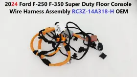 Rc3z-14a318-h Ford 2024 F250 F350 Super Duty Floor Console Wire Harness Assembly