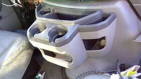Ford Truck 241-01216 Console Outer Section Only With Cupholders Fits 03-19 21 E350 Van 483407