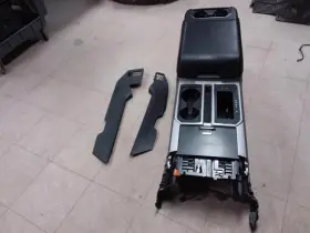 241-13029 Ford Truck 2018 F150 Center Full Floor Mounted Console Black/gray Leather Oem