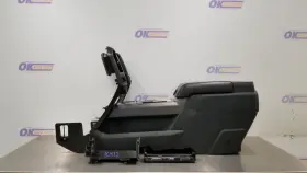 241-13032 Ford Truck 18 F150 Fx4 Sport Center Floor Console Assembly Black Red Stitching
