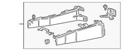 Ford Xw4z-54045a36-bab Genuine Console