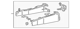 Xw4z-54045a36-bab Ford Genuine Console