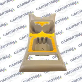 Yl1x78045g70 Ford 00-02 Expedition Front Center Console Storage Bin Cup Holder