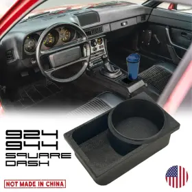 S-944cup-01 Functions3d Porsche 924 944 Square Dash Cup Holder Ashtray Delete Storage Cubby S-944cup-01 Functions3d Porsche 924 944 Square Dash Cup Holder Ashtray Delete Storage Cubby
