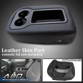 G-plus Alo487527 Console Jump Leather Armrest Cover For 2007-2013 Chevy Silverado 1500 2500 3500