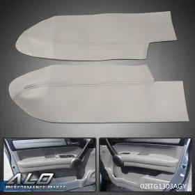 Alo596505 G-plus Fit For 2007-2012 Honda Cr-v Crv Front Door Panels Armrest Cover Gray 2pcs